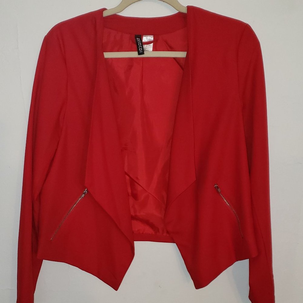 Short Red Blazer